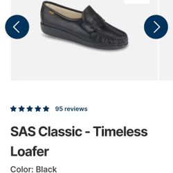 Womans 12 Med. SAS Loafer