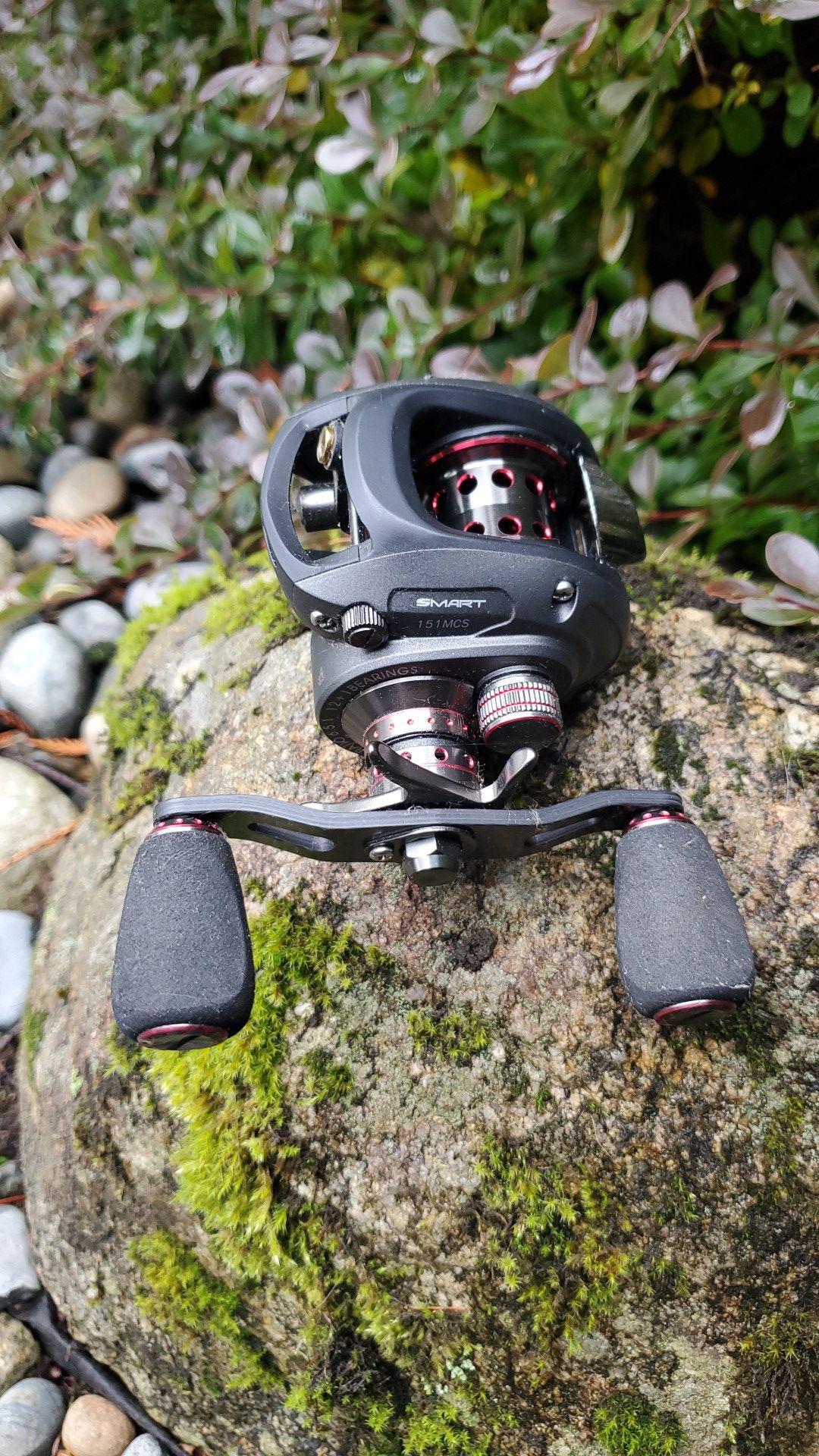 Haibo smart dual brake baitcast fishing reel