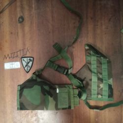 H Harness Panel Military Surplus 