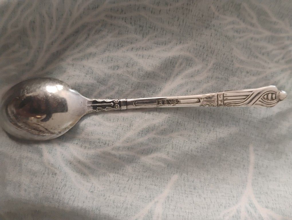 6 Apostle Blessing Spoons Epns