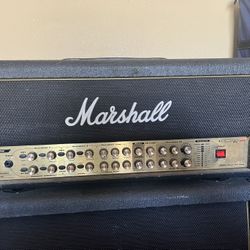 Marshall Valvestate 2000 Amp Head W/ 4x12” Marshall Speaker Cabinet!