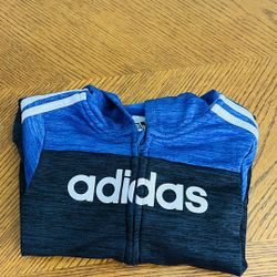 Adidas Fleece Zip Up Hoodie