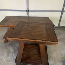 Coffee table and end table