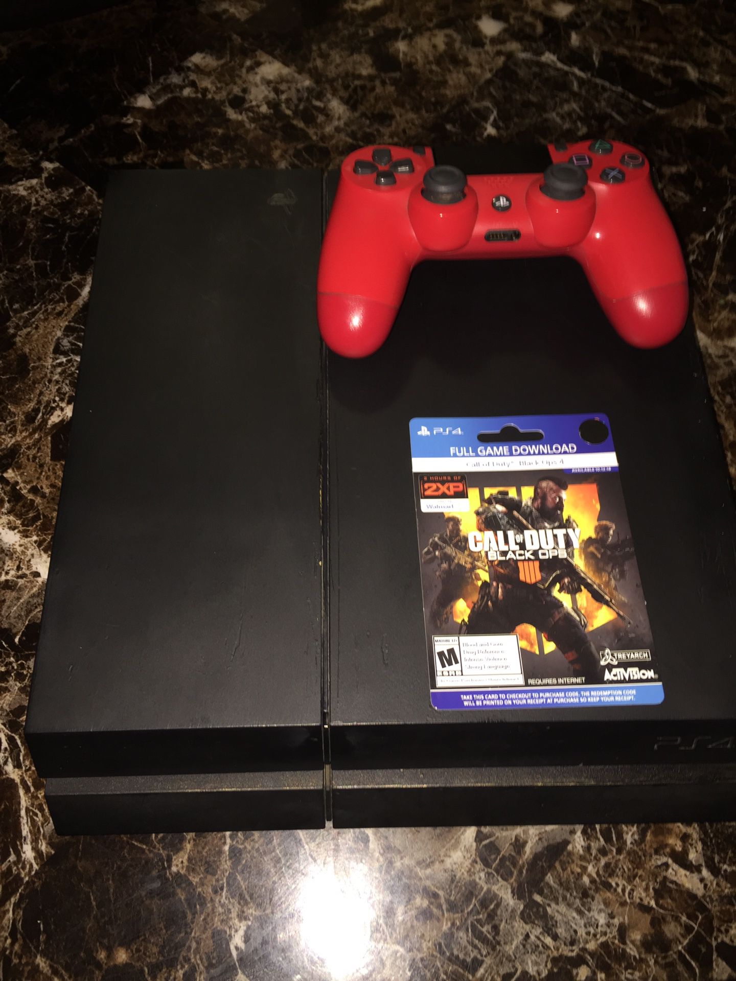 PS4 with 9 games