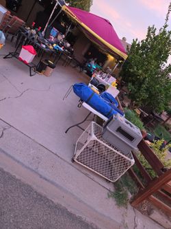 YARD SALE today Apen 6,30 am thu 1,30pm