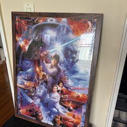 Framed Puzzle Star Wars