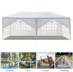 Canopy Party Tent 10x20,6 Removable Sidewalls Include, Carpa For Sale
