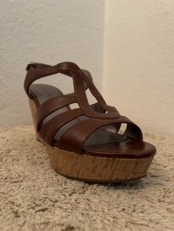 Marc Fisher Heel Strap Platform Sandals