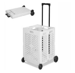 white cart