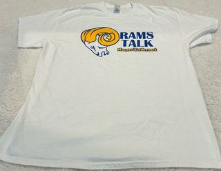 Gildan XL Rams Talk Graphic T-Shirt