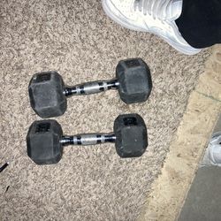 Two 10 Pound Dumbbell Set