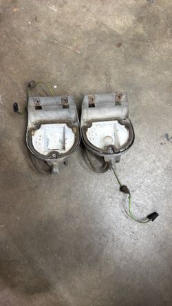 68 impala tail light housing reverse lights