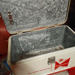 Vintage Budweiser cooler
