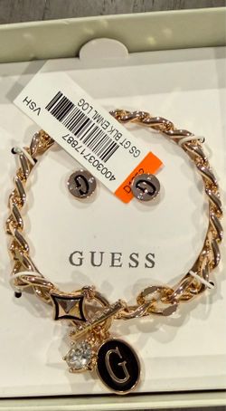 Guess bracelets.
