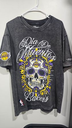 LA Lakers Dia De Muertos Graphic T-Shirt