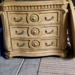 Dresser, Night Stand and Mirror