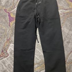 black essential pants