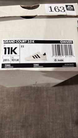 Adidas Grand Court 2.0 K size 11k