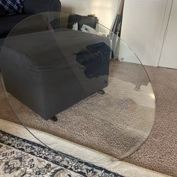 Round Glass Tabletop 