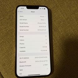iPhone 13 Pro 128 Gb White Unlocked