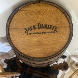 Jack Daniel’s whiskey barrel