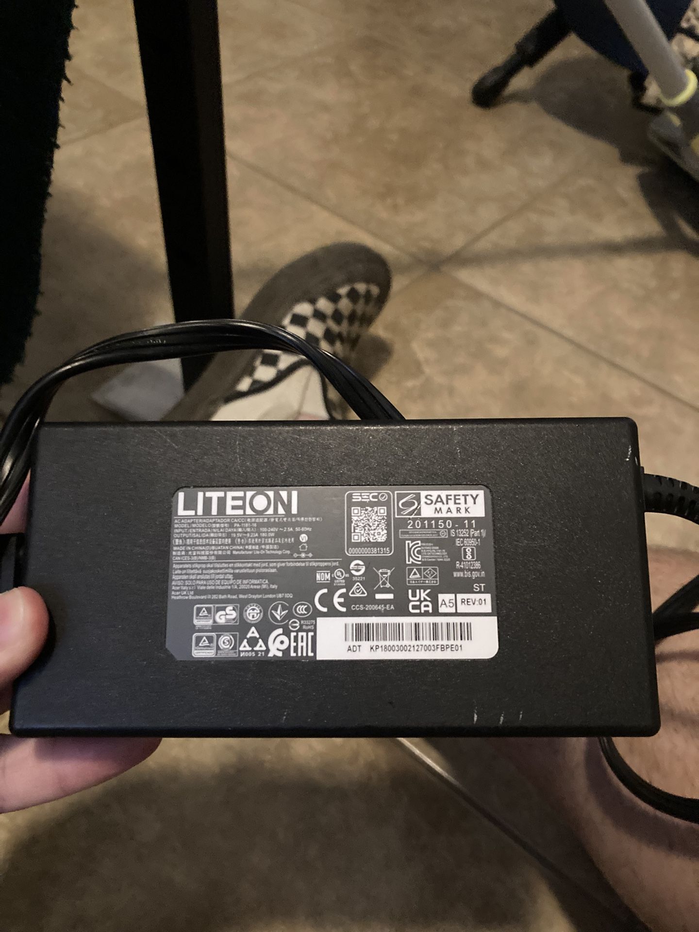 Regular Gaming Laptop Charger