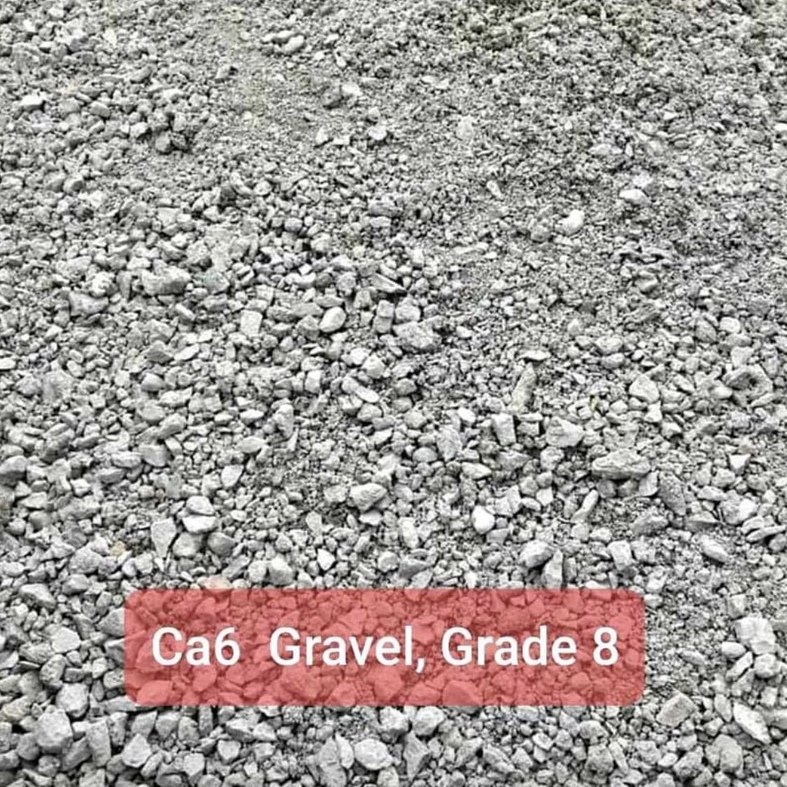 Ca6 Gravel, Grade 8 Gravel , Paver Base ( Virgin ) $45