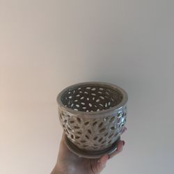 Small Ceramic Orchid Pot
