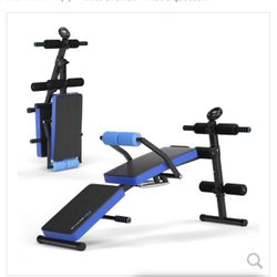 Multi-Functional Adjustable Foldable Weight Bench/ Multifuncional ajustable Banco de pesas plegable