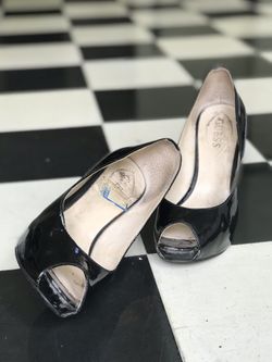 Guess Black Heels {Size 7}