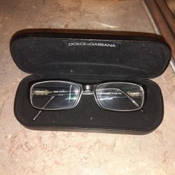 Dolce And Gabbana Reading Glasses And Case