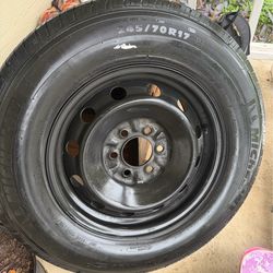 Michelin 245/70/r17 LTX MS2 tire