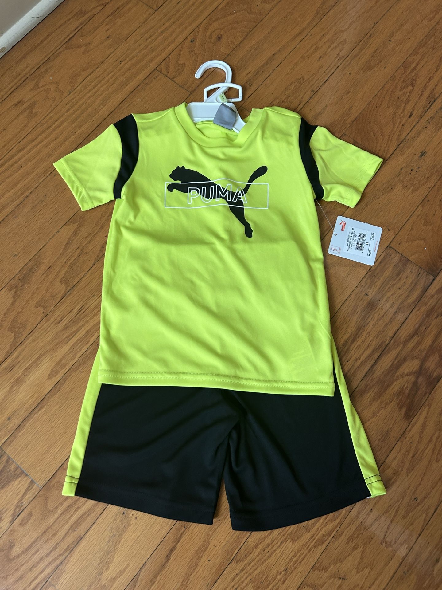 NWT Puma boys performance 2pcs active set Size 4T