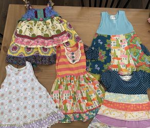 Girls Matilda Jane - Size 4 Dress- Lot Of 5 Dresses Size 4