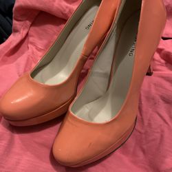 Call It Spring, patent leather platform pumps Size 8