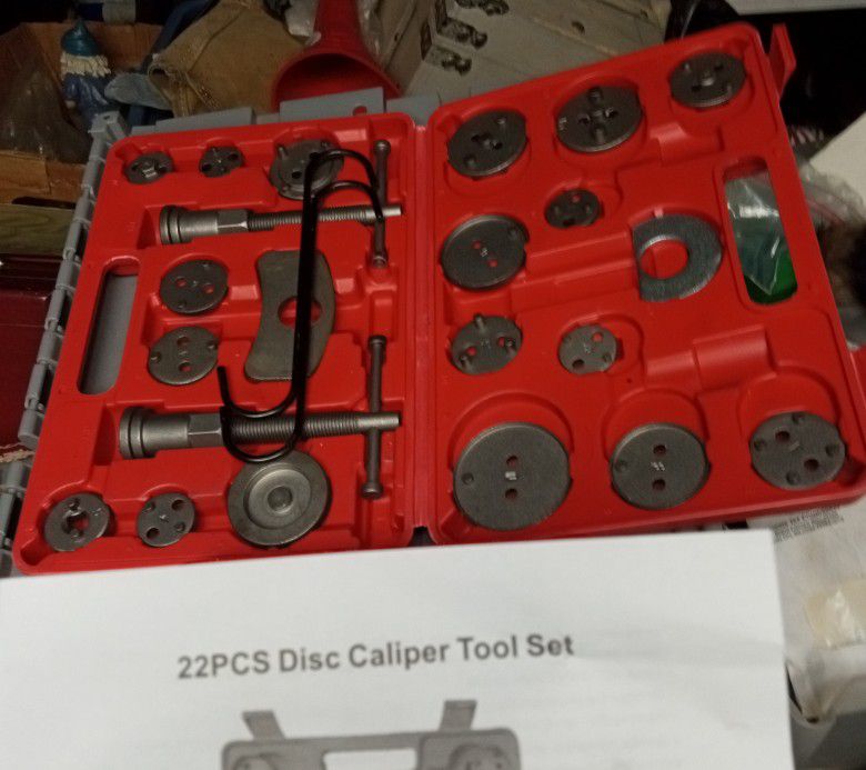 22 Pc Disc Caliper Tool Set