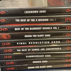 Set Of Professional Wrestling DVDs 
