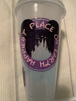 Disneyland color changing cups