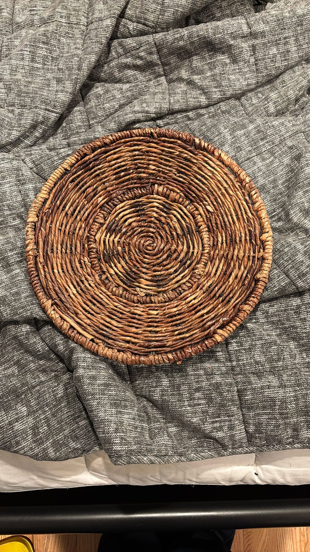 Vintage Coil Basket