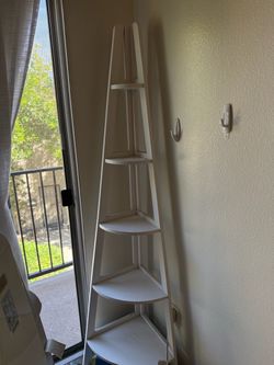 5 tier corner shelf organizer