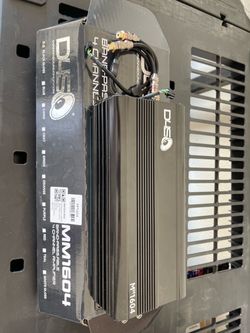 Down 4 Sound 4ch amp Like New!