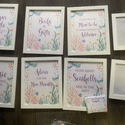 Mermaid Baby Shower Decor For Sale