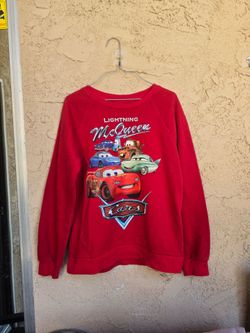 Disney lighting McQueen red pullover sweater
