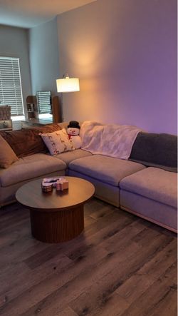 grey modular couch