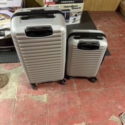 DELSEY PARIS Cruise 3.0 Hardside Expandable Luggage, WHITE, 2 Piece Set