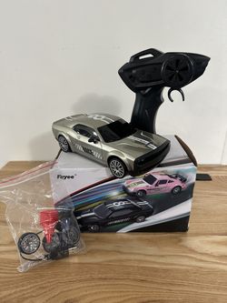 Cool Remote Control Car, 2026 New Challenger RC Drift Car 2.4G, 1:20 Stunt Car 4WD Electric RC Racing Car with Lights, Easter Toy
