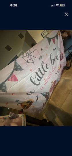 A little boo is almost due banner