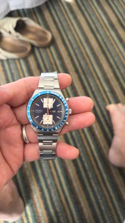 Vintage seiko kakume chronograp