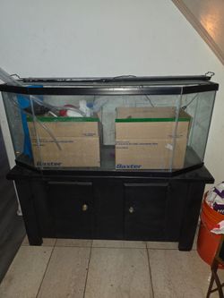 50 Gallon Tank w/ pump (some salt water accessories)