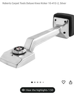 Carpet knee kicker